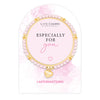 Life Charms Pink and Gold Especially For You Affirmations Bracelet - More Than Just a Gift | Narborough Hall