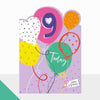 Artbox Age 9 Birthday Card