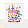 Aurora Birthday Cake Card