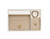 Alice Wheeler Stone Bow card holder & key ring gift set