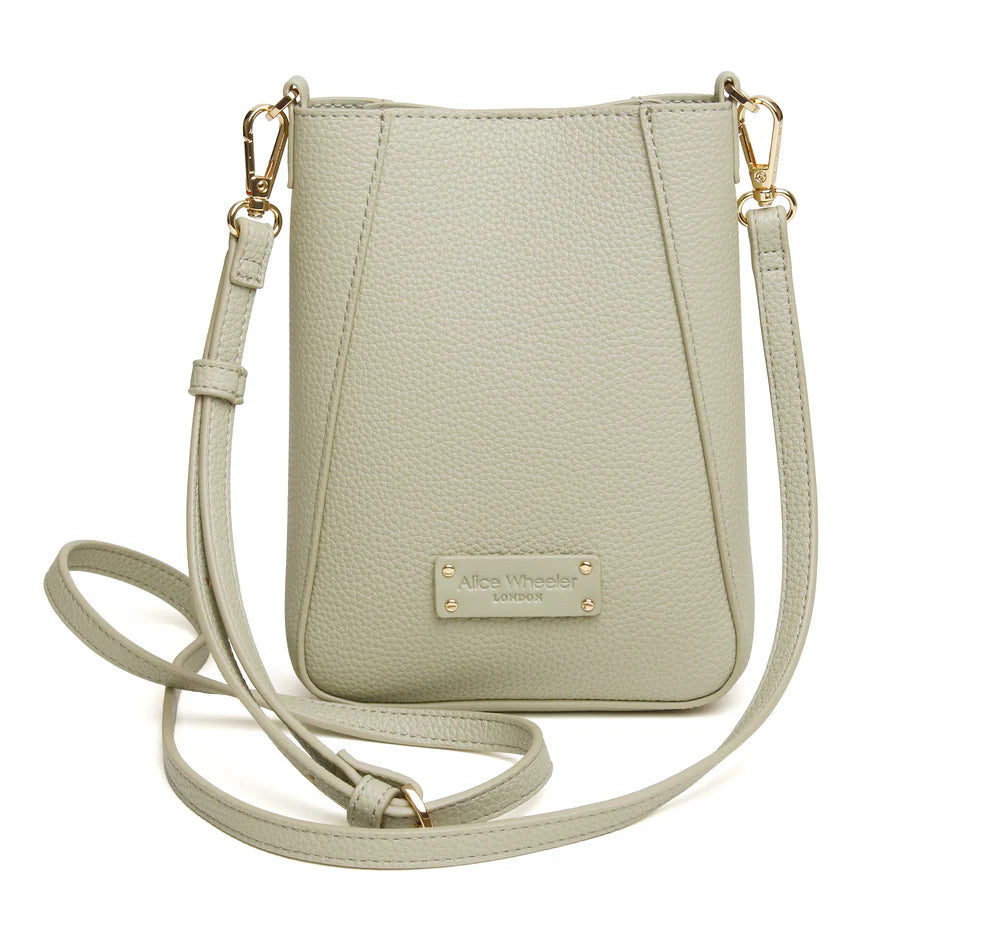 Alice Wheeler Pistachio- Kensington Phone Crossbody Bag - More Than Just a Gift | Narborough Hall