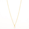Mira Mira Singe Pearl Gold Plated Stainless Steel Necklace