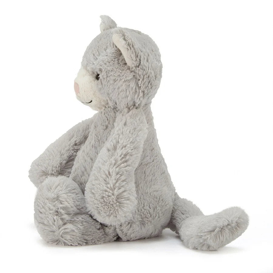 Jellycat Small Bashful Grey Kitty