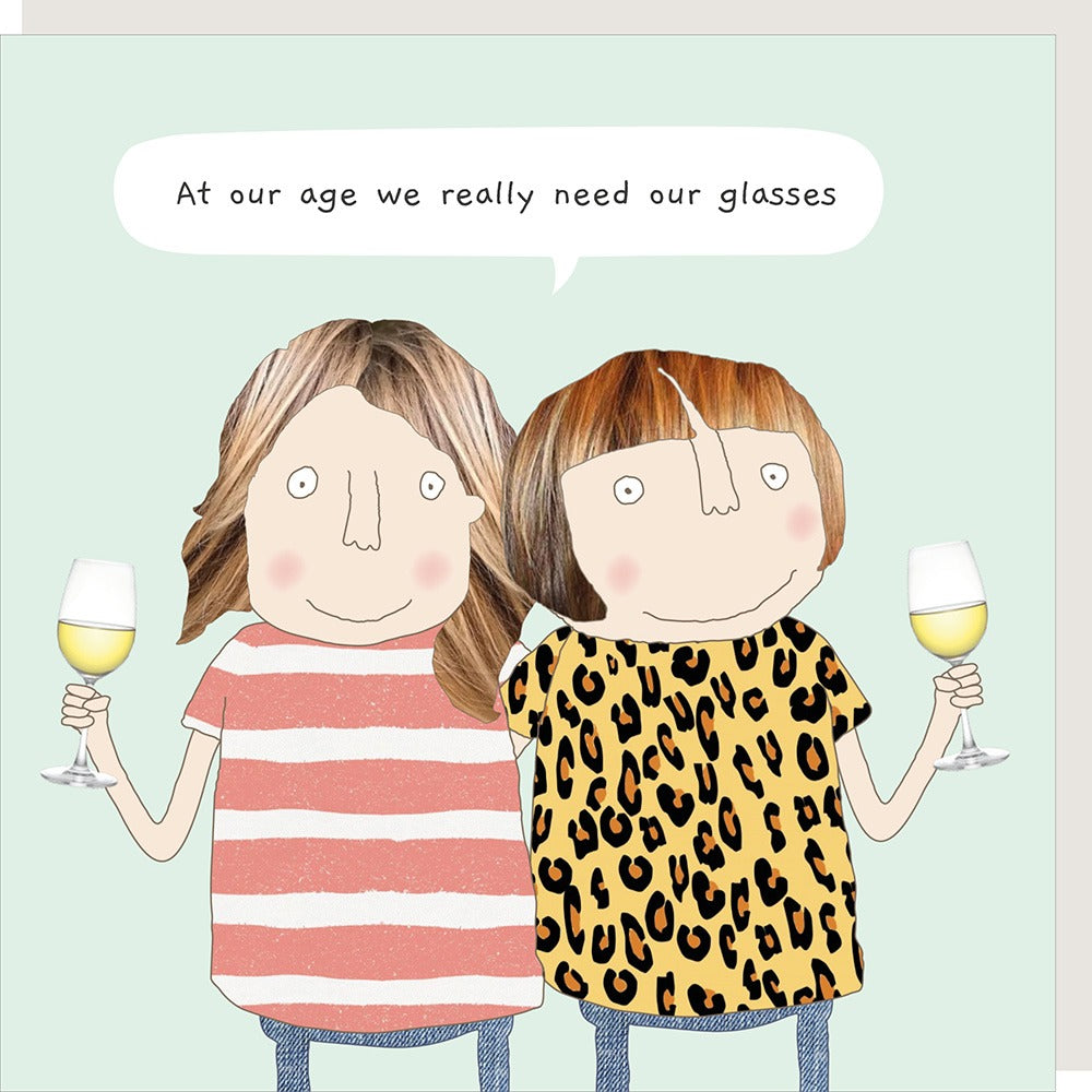 Rosie Made a Thing Need Our Glasses Card