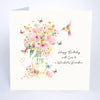 Beija Flor - Happy Birthday To A Wonderful Grandma Card