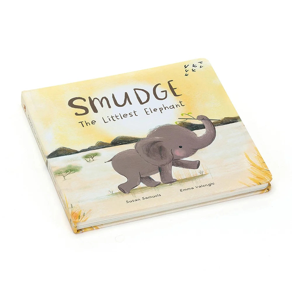 Jellycat Smudge The Littlest Elephant Book