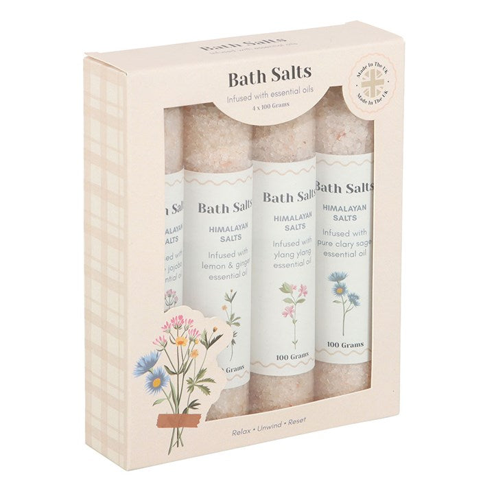 Blooming Lovely Floral Bath Salt Gift Set
