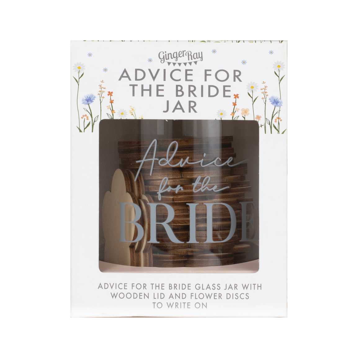Ginger Ray Advice For The Bride Message Jar