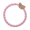 Bling Butterfly Soft Pink Bangle Band