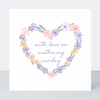 Lavender Haze With Love on Mothering Sunday Card