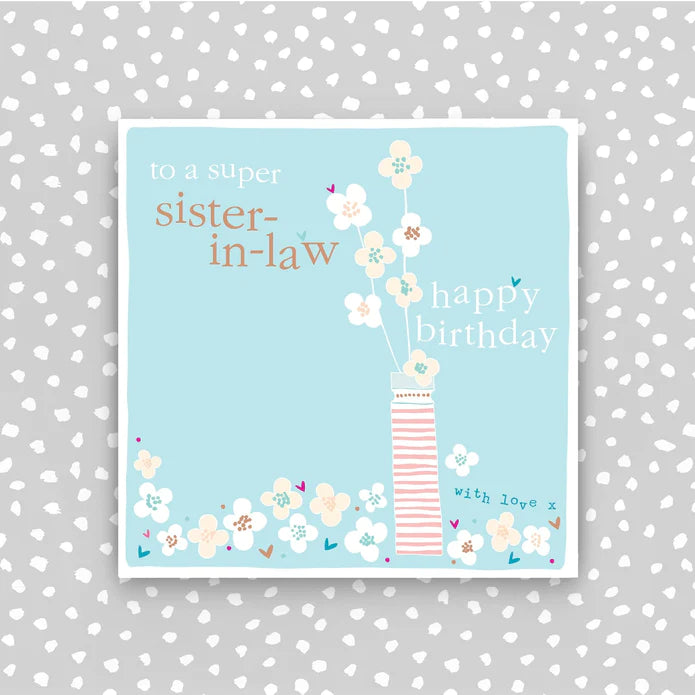Sister-in-Law Birthday card