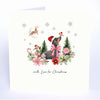 Five Dollar Shake With Love for Christmas (Dog) Christmas Card