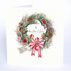 Five Dollar Shake To The One I Love (Wreath) Christmas Card