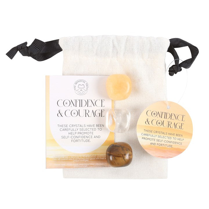 Confidence and Courage Healing Crystal Set
