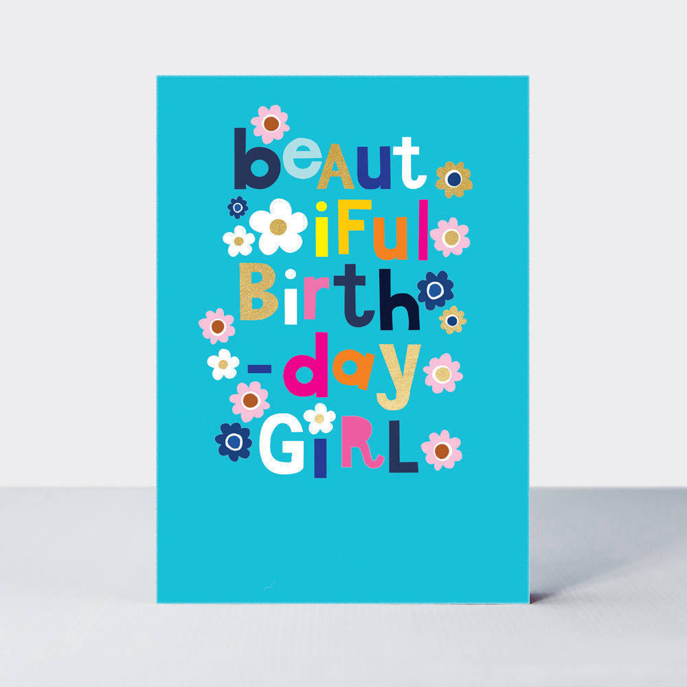 Checkmate Beautiful Girl Birthday Card