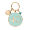 Confetti Keyring - 40th Birthday