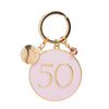 Confetti Keyring - 50th Birthday