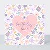 Lavender Haze Birthday Love Card