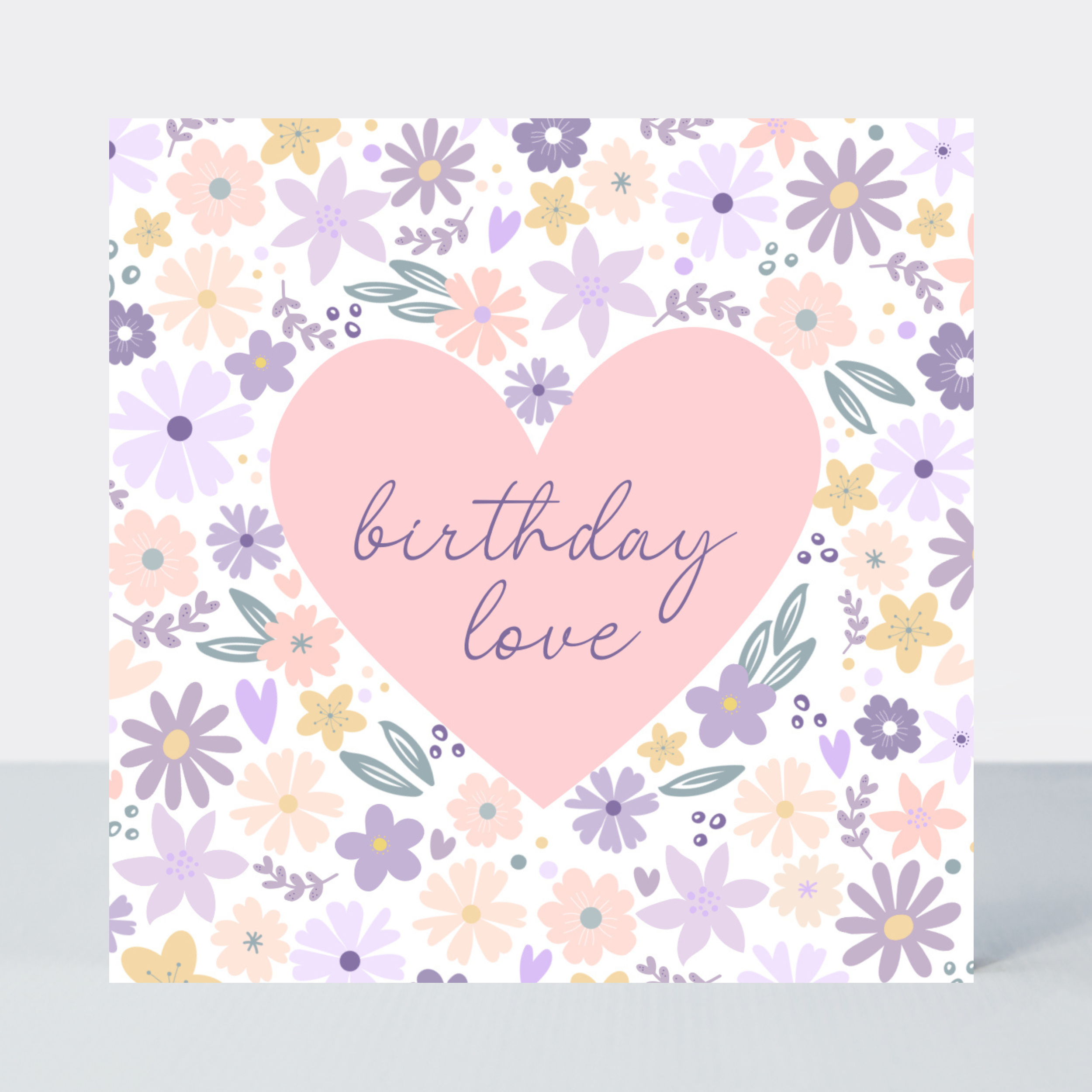 Lavender Haze Birthday Love Card