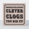 Vintage Icon Clever Clogs Card