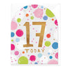 Whistlefish 17 Today Birthday Card
