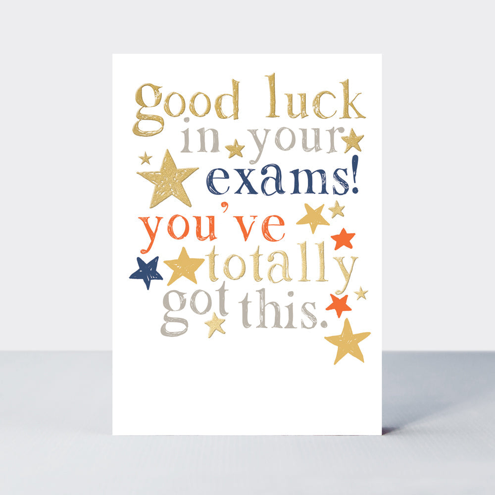 Ebb & Flow - Good Luck Exams Card