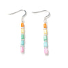 Carrie Elspeth Pastel Rainbow Seashell Earrings