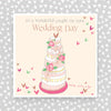 Molly Mae Wonderful Couple on you Wedding Day Greeting Card