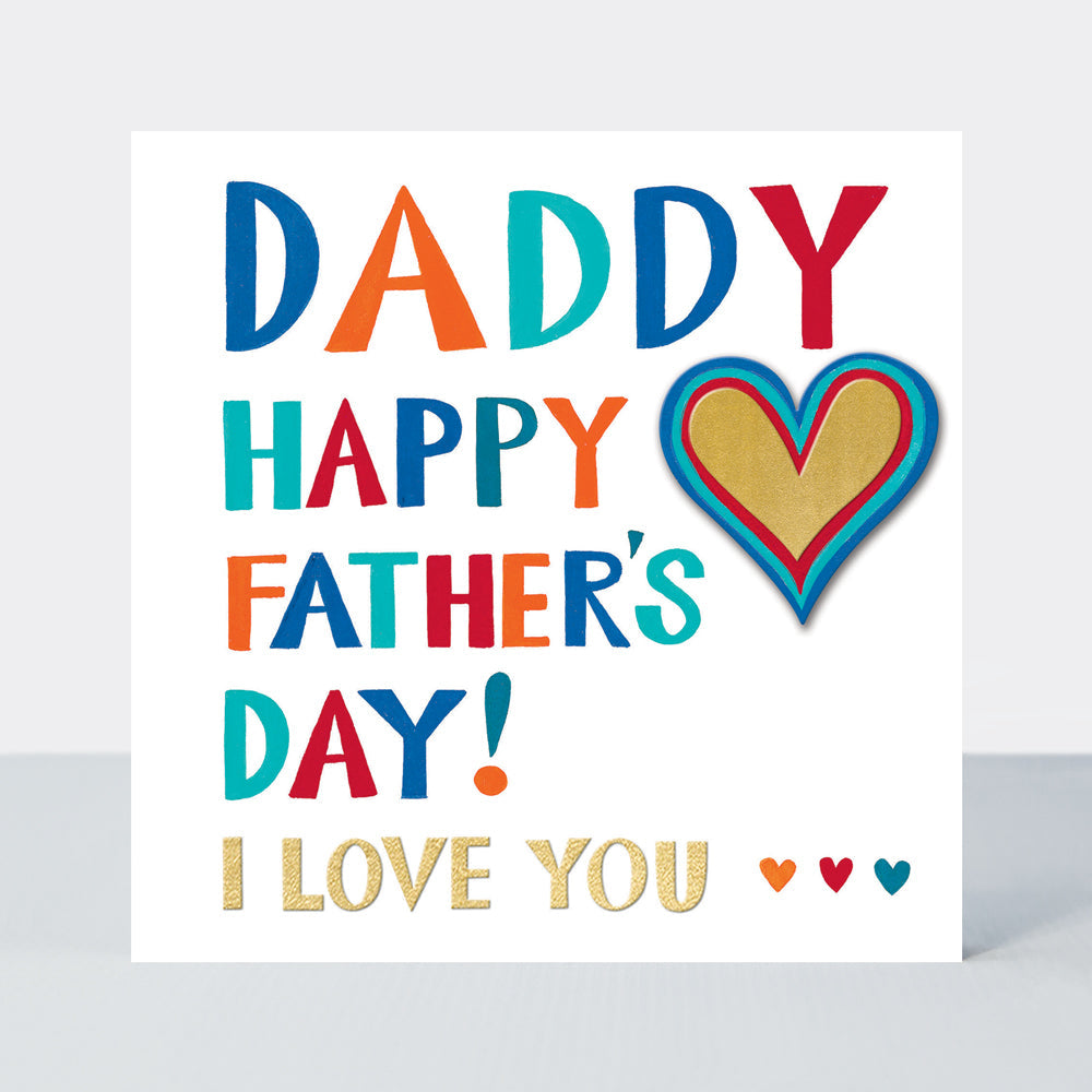 Dad's The Word Daddy Happy Father's Day Card