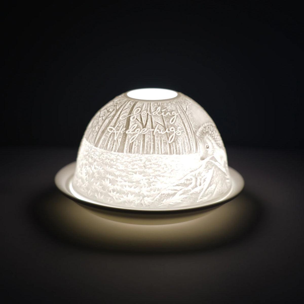 Cello Hedgehugs Hedgehog Tealight Dome