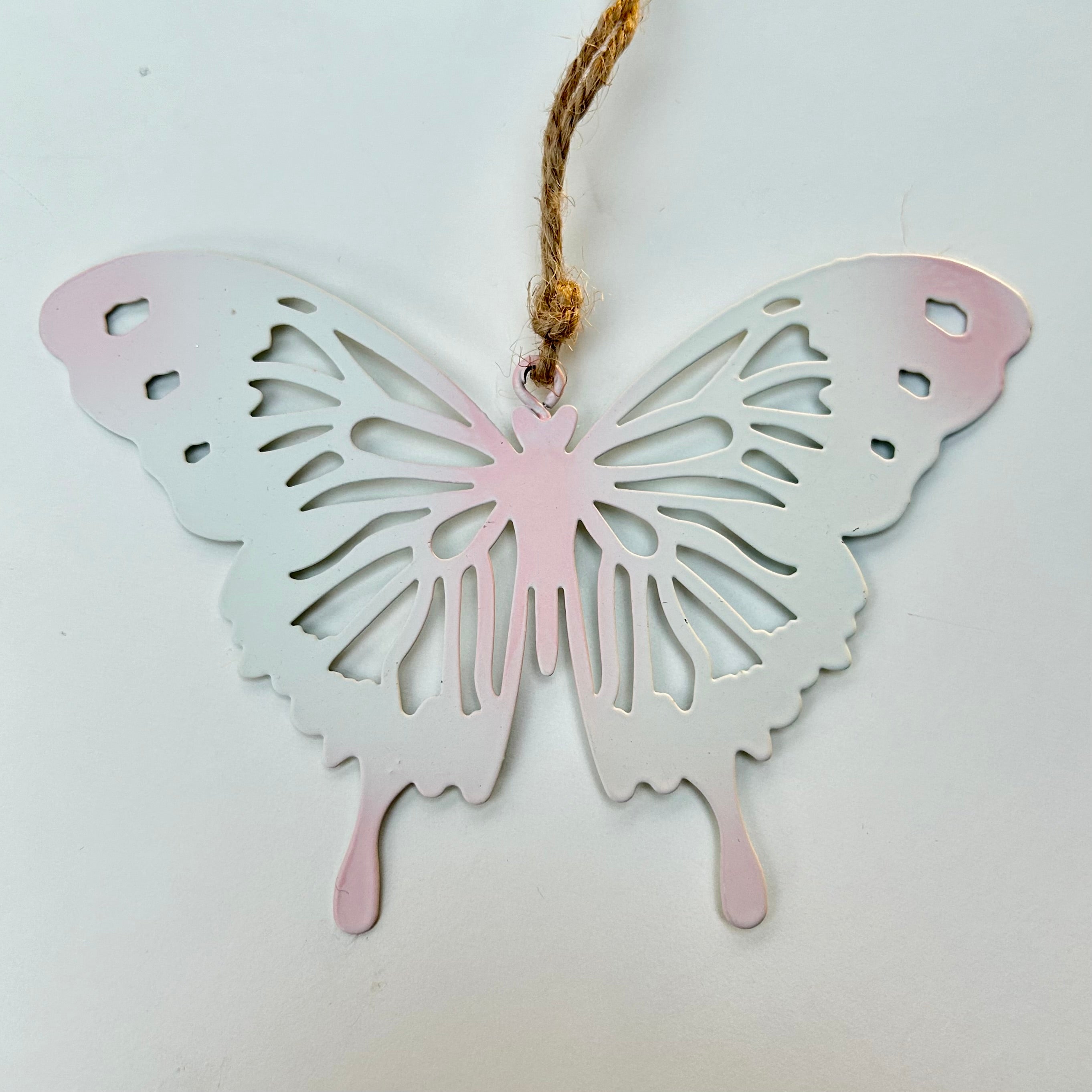 Metal Butterfly Hanging Decoration