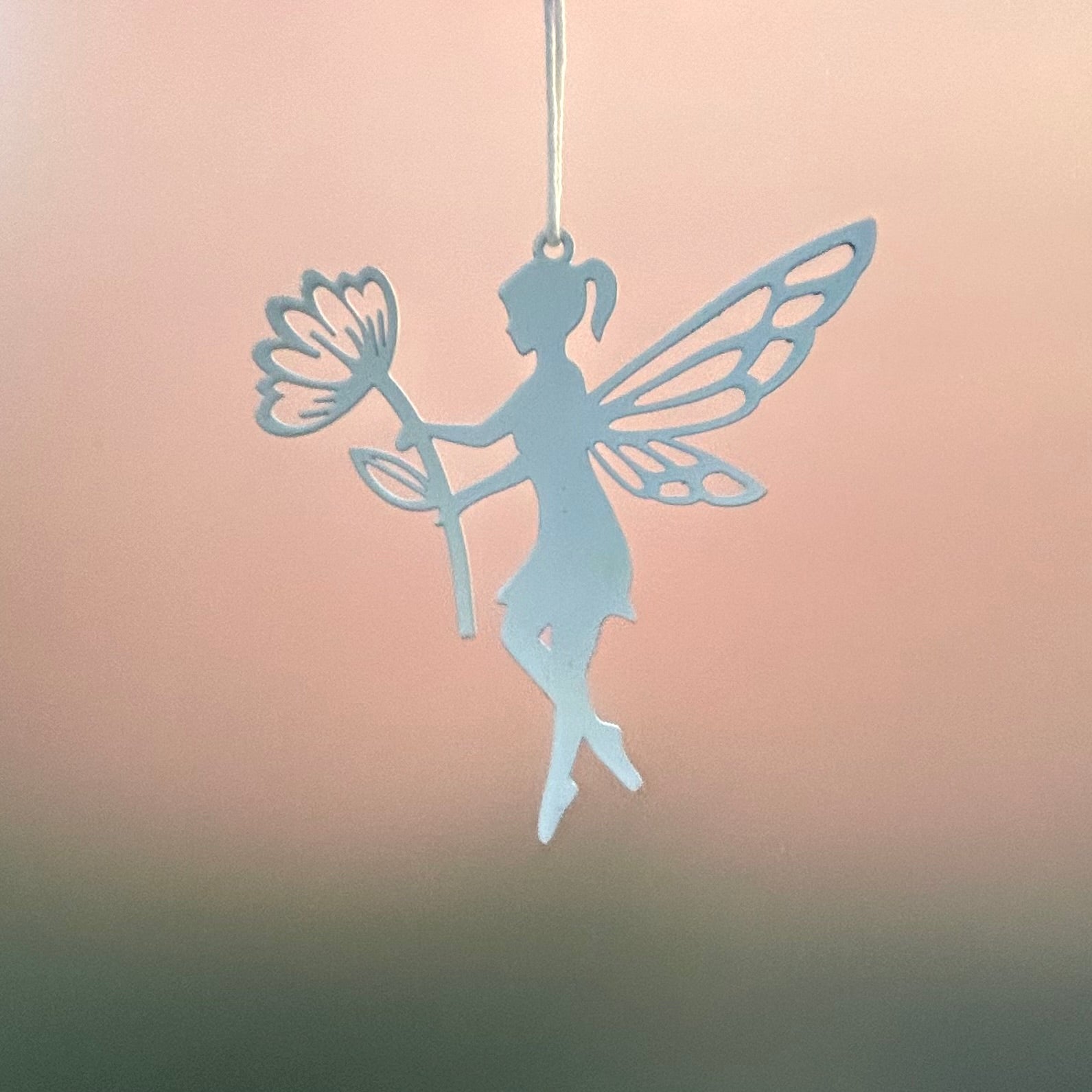 Metal Fairy Hanging Decoration
