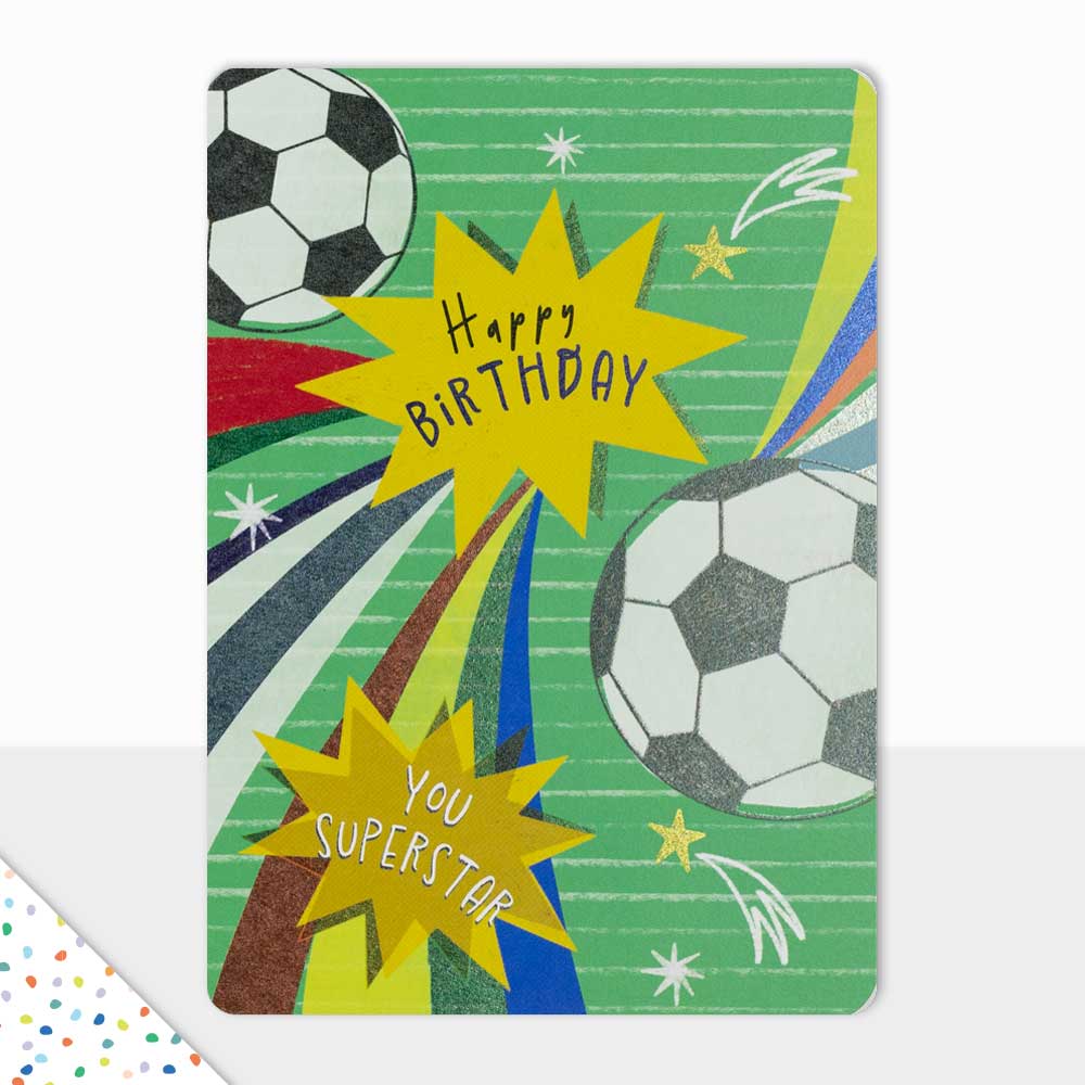 Goodies Birthday Football Card