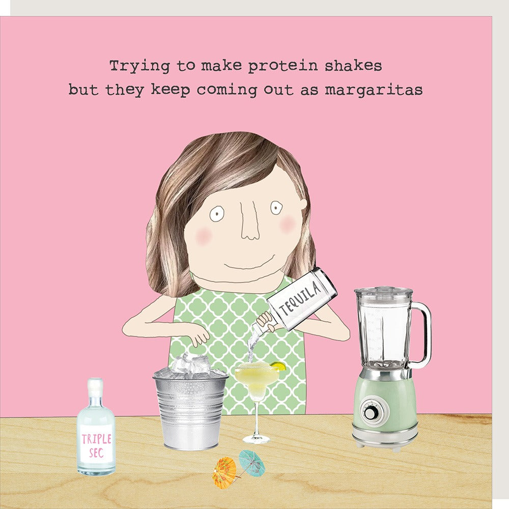 Rosie Made a Thing Margaritas Card