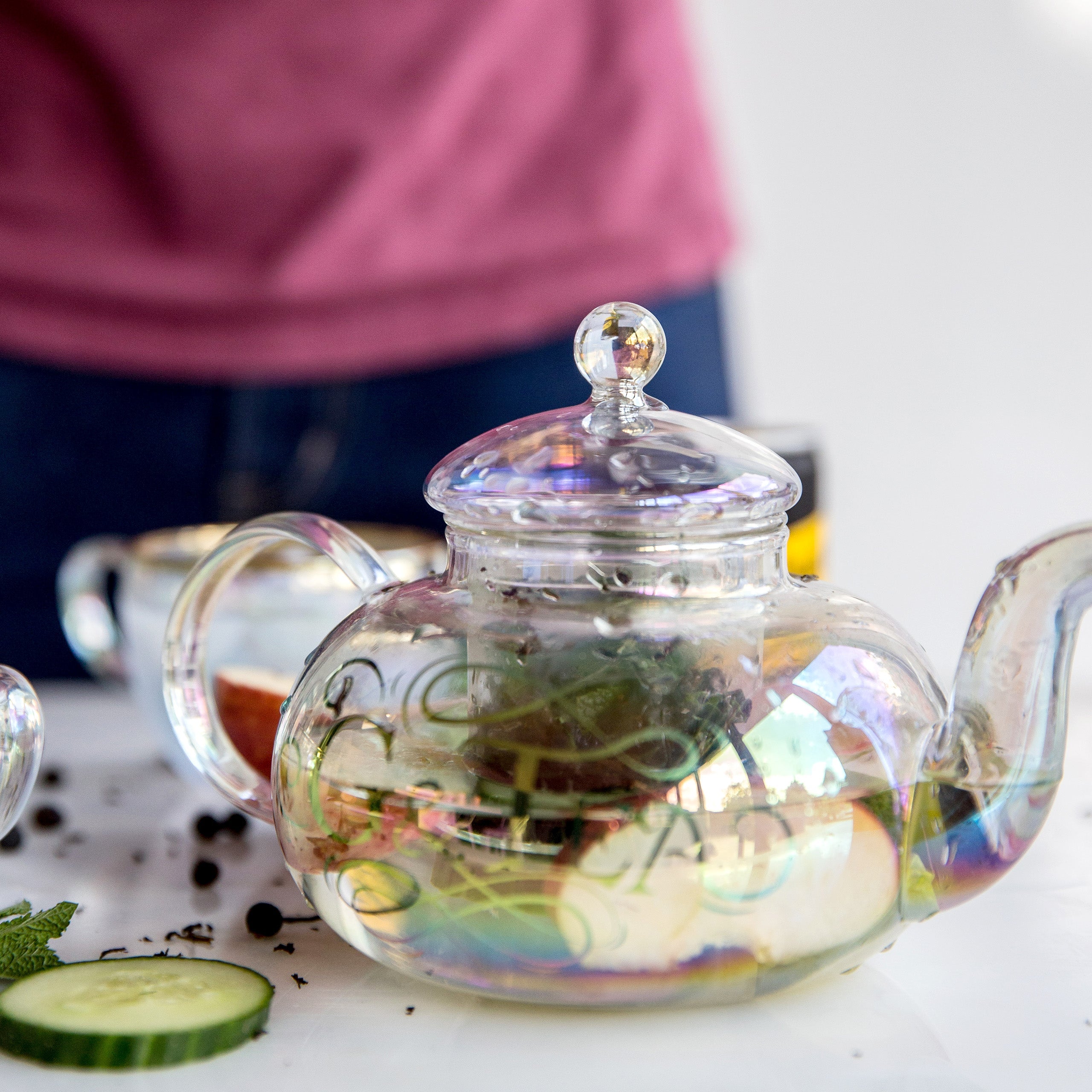 Root 7 'G & Tea' Gin Cocktail Teapot and Cups Set