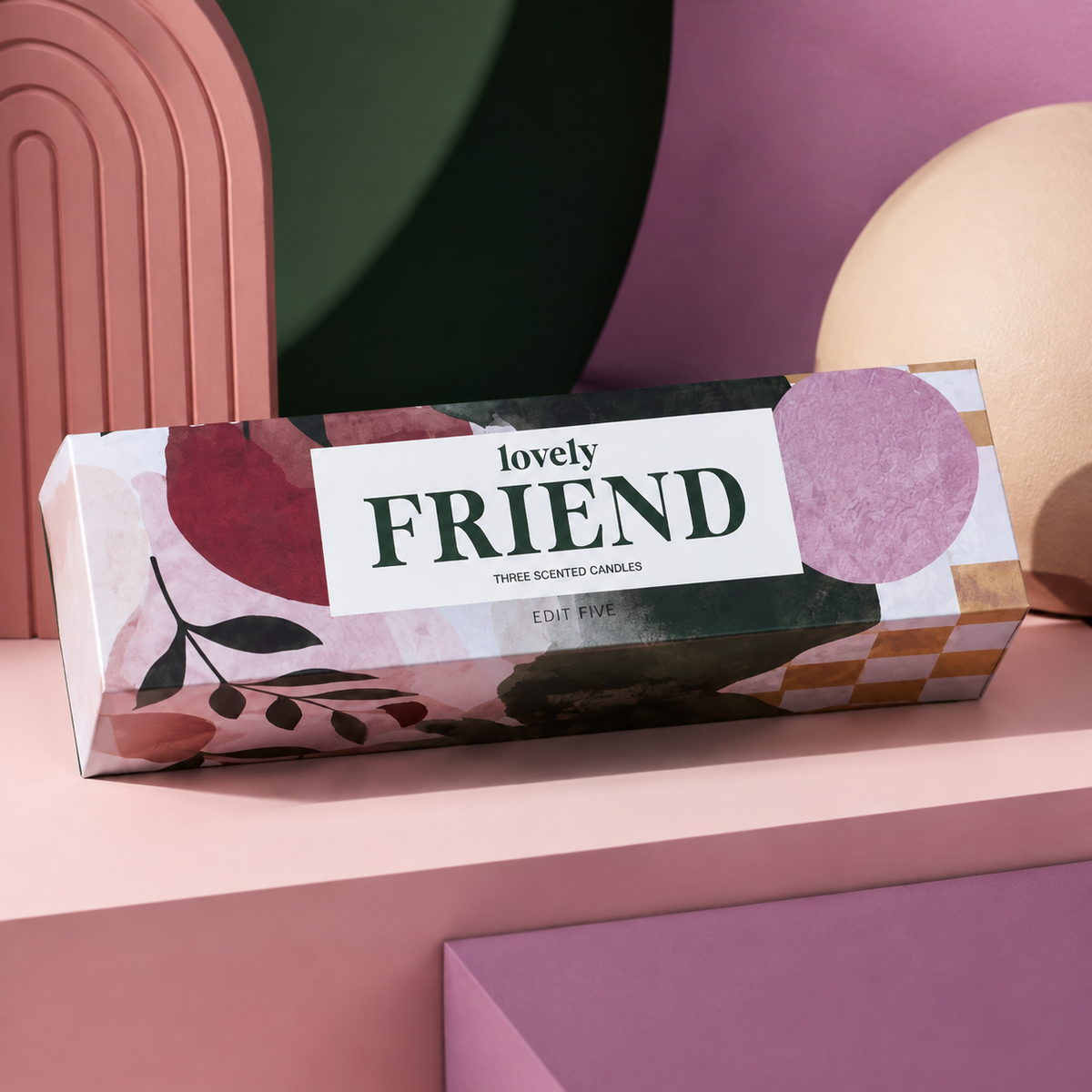 Lovely Friend Luxury Candle Gift Set