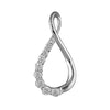 Sterling Silver Infinity Twist Necklace
