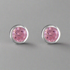 Iris & Miel Rose Pink  Stud Earrings