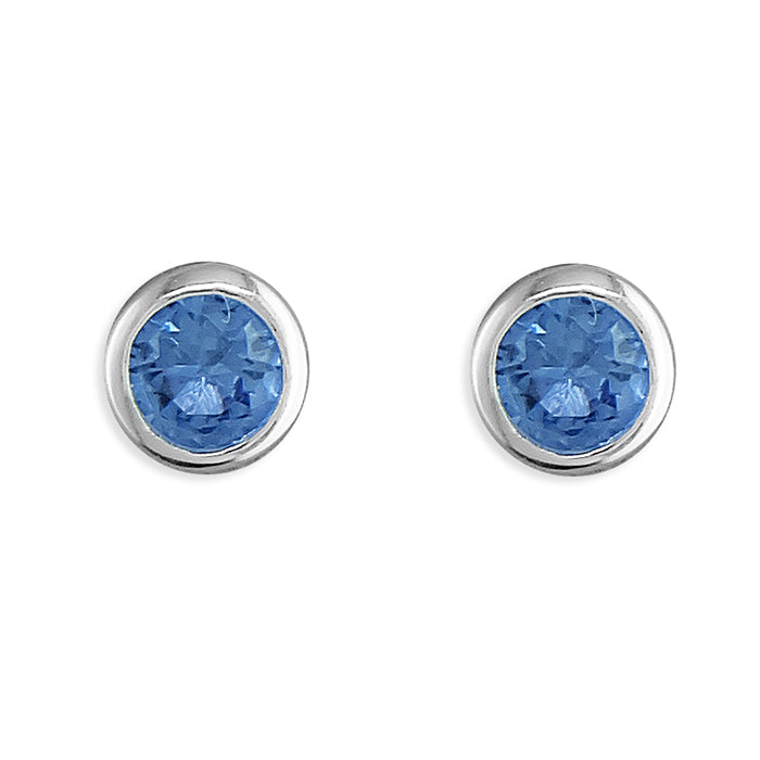 Iris & Miel Turquoise Blue Stud Earrings