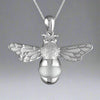 Iris & Miel Sterling Silver Bumble Bee Necklace