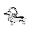Iris & Miel Sterling Silver Sausage Dog Necklace