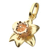 Iris & Miel Sterling Silver Daffodil Necklace