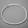 Sterling Silver Endless Hearts Necklace