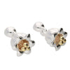 Iris & Miel Sterling Silver Lily Of The Valley Drop Earrings