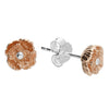 Iris & Miel Sterling Silver Poppy Stud Earrings