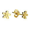 Iris & Miel Sterling Silver Gold Daisy Stud