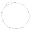 Sterling Silver & Pearl Necklace