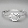 Sterling Silver Knot Ring