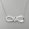 Sterling Silver Infinity Knot Necklace