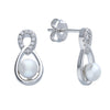 Sterling Silver Freshwater Pearl Stud Earrings